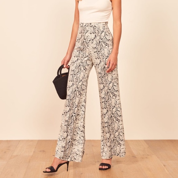 Reformation Pants - Reformation Sorrenti Pant (Rattlesnake)
